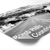 Bomb Hills Not Countries Poster (Ecke)