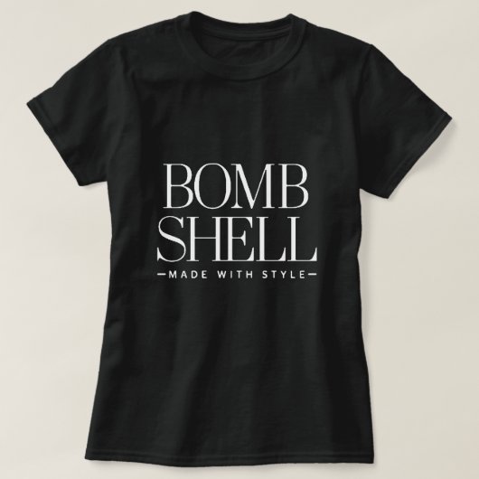 Bomb-Muschel-T - Shirt (Design vorne)