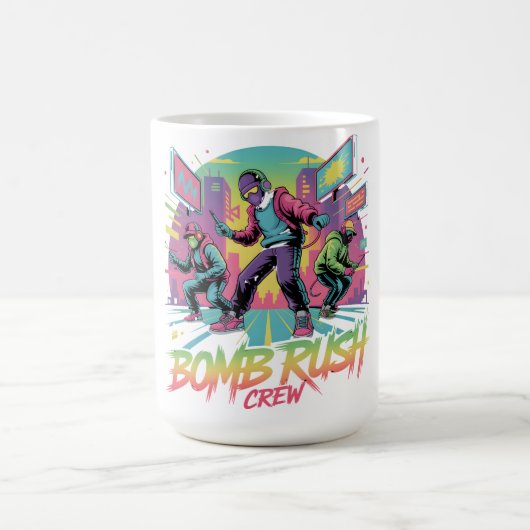 Bomb Rush Cyberfunk – Neon Street Rebellion Kaffeetasse (Mittel)