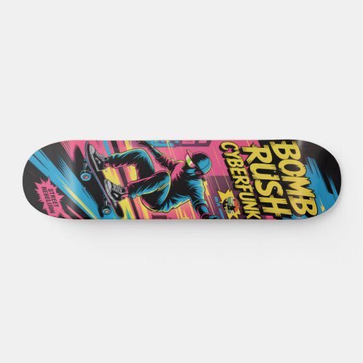 Bomb Rush Cyberfunk Skateboard (Horizontal)