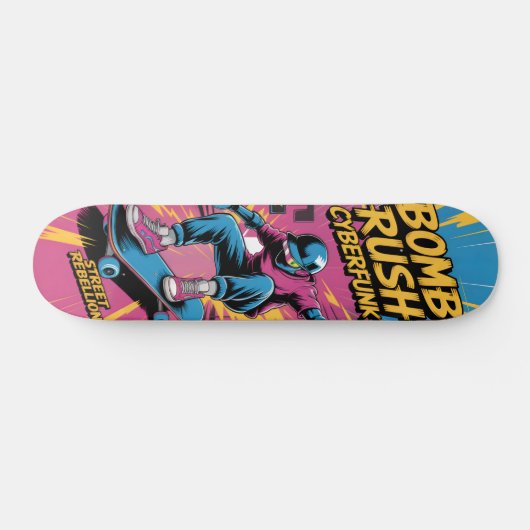 Bomb Rush Cyberfunk Skateboard (Horizontal)