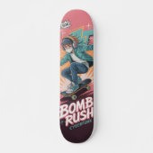 Bomb Rush Cyberfunk Skateboard (Vorne)