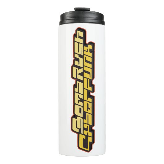 Bomb Rush Cyberfunk Thermosbecher (Vorderseite)