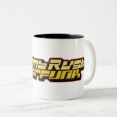Bomb Rush Cyberfunk Zweifarbige Tasse (VorderseiteRechts)
