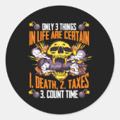 Bomb Squad Eod Runder Aufkleber (Vorderseite)