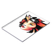 Bombalurina - Katzen musikalisch Notizblock (Linke Seite)