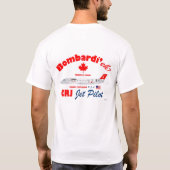 Bombardi'eh Jet-PilotShirt T-Shirt (Rückseite)
