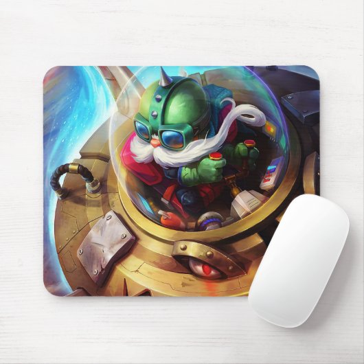 Bombardier Gaming Mousepad | Pilotenrumpf (Mit Mouse)