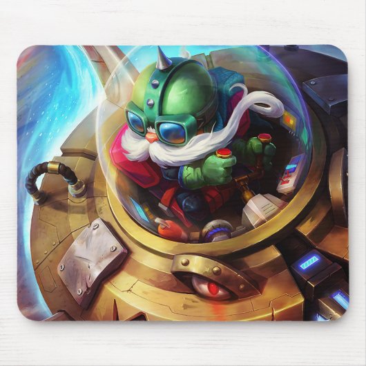 Bombardier Gaming Mousepad | Pilotenrumpf (Vorne)