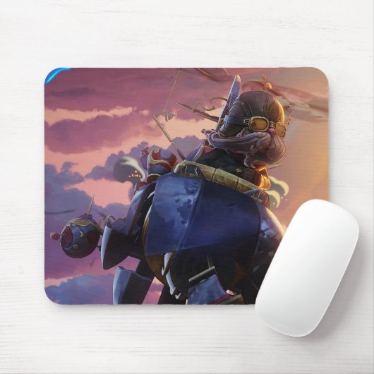 Bombardier Gaming Mousepad | Pilotenrumpf (Mit Mouse)