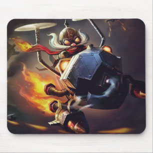 Bombardier Gaming Mousepad   Pilotenrumpf
