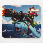 Bombardier Gaming Mousepad | Pilotenrumpf (Vorne)
