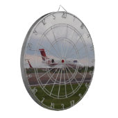 Bombardier Lear Jet 45XR Dartscheibe (Vorderseite Links)