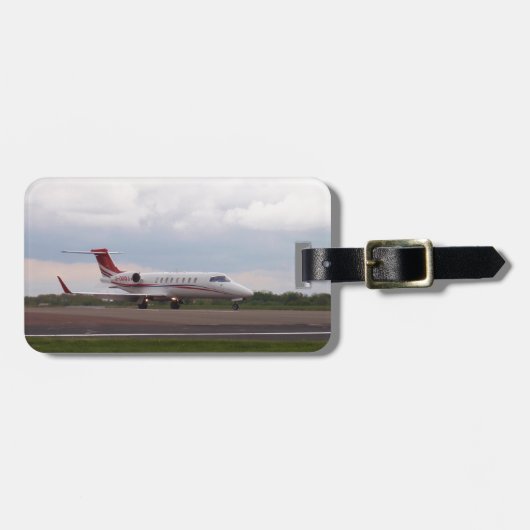 Bombardier Lear Jet 45XR Gepäckanhänger (Vorderseite horizontal)