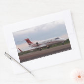 Bombardier Lear Jet 45XR Rechteckiger Aufkleber (Umschlag)