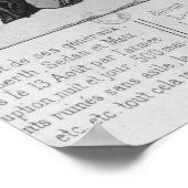 Bombardierung und Belagerung von Straßburg Poster (Ecke)