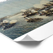 Bombardierung und Vereinnahmung der Insel Zehn Poster (Ecke)