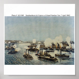 Bombardierung und Vereinnahmung der Insel Zehn Poster