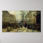Bombardierung von Paris 1871 Poster (Vorne)