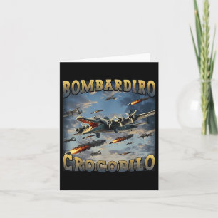 Bombardino Crocodilo Karte