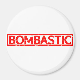 Bombastische Briefmarke Magnet