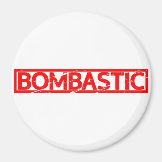 Bombastische Briefmarke Magnet (Vorne)