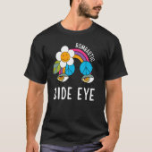 Bombastische Side Eye Viral CatchSatz Meme T-Shirt (Vorderseite)