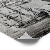 Bombay an der Küste von Malabar Poster (Ecke)