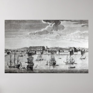 Bombay an der Küste von Malabar Poster