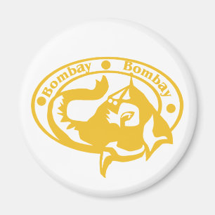 Bombay-Briefmarke Magnet