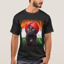 Bombay Cat Breed Wear Turban