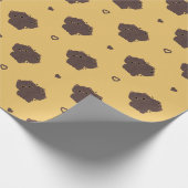 Bombay Cat Couple Geschenkpapier (Ecke)