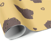 Bombay Cat Couple Geschenkpapier (Rolleneckpunkt)