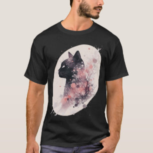 Bombay Cat Japanischer Cherry Blossom Sakura Cat T-Shirt
