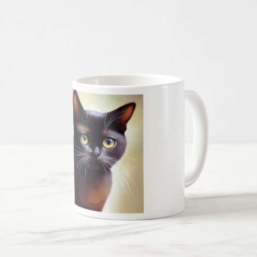 Bombay Cat Kaffeetasse (VorderseiteRechts)