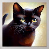 Bombay Cat Poster (Vorne)