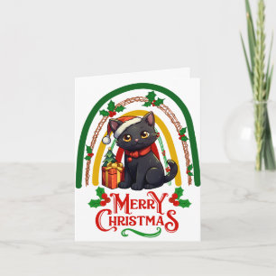 Bombay Cat Weihnachten Karte
