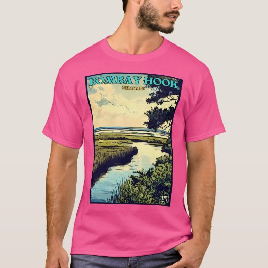 Bombay Hook Delaware T-Shirt (Vorderseite)