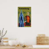 Bombay Plakat (Küche)