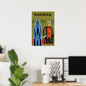 Bombay Plakat (Heimbüro)