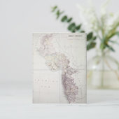 Bombay Präsidentschaft, 1890 Postkarte (Stehend Vorderseite)