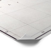 Bombay Presidency, 1890 Poster (Ecke)