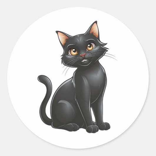 Bombay Runder Aufkleber (Vorderseite)