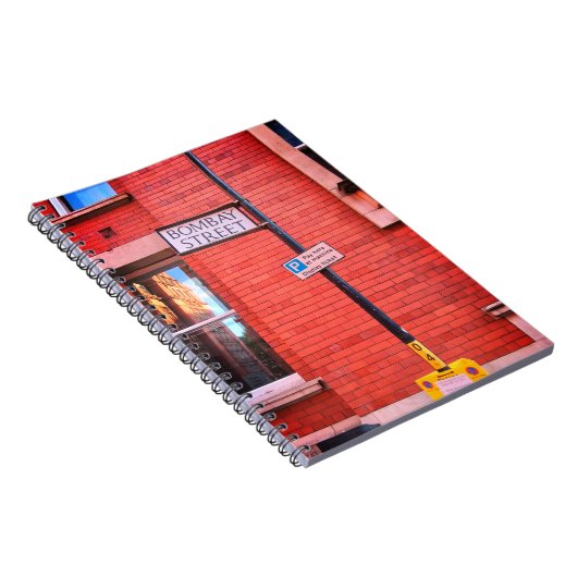 Bombay Street Notizblock (Rechte Seite)