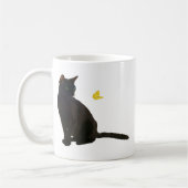 Bombaykatze u. -schmetterling kaffeetasse (Links)