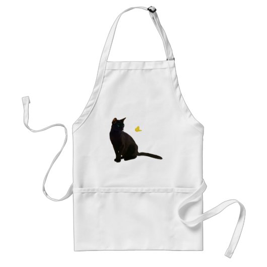 Bombaykatze u. -schmetterling schürze (Vorne)