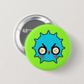 BOMBE! (Blau) Button (Vorne & Hinten)