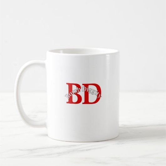 Bombe Diggity (alte Schule) Kaffeetasse (Links)