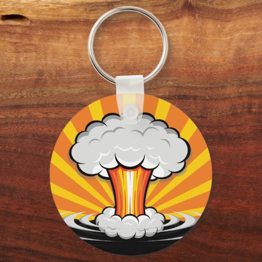 Bombe fallen lassen - Schlüsselanhänger (Vorderseite)