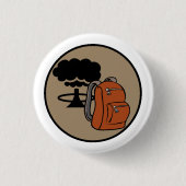 Bombe kundschaftet Bugout Button (Vorderseite)